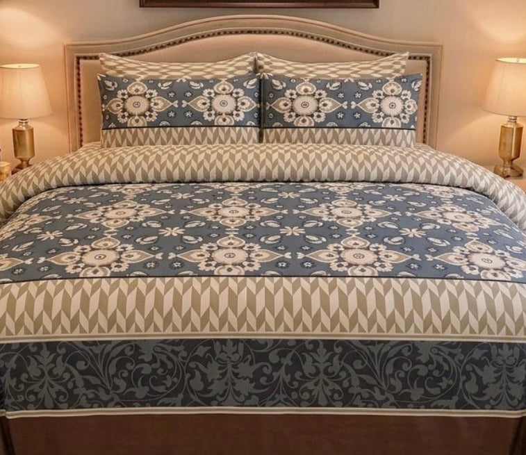 Grey King-Bedsheet Set