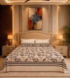Oak & Ivory Simple King-Bedsheet Set