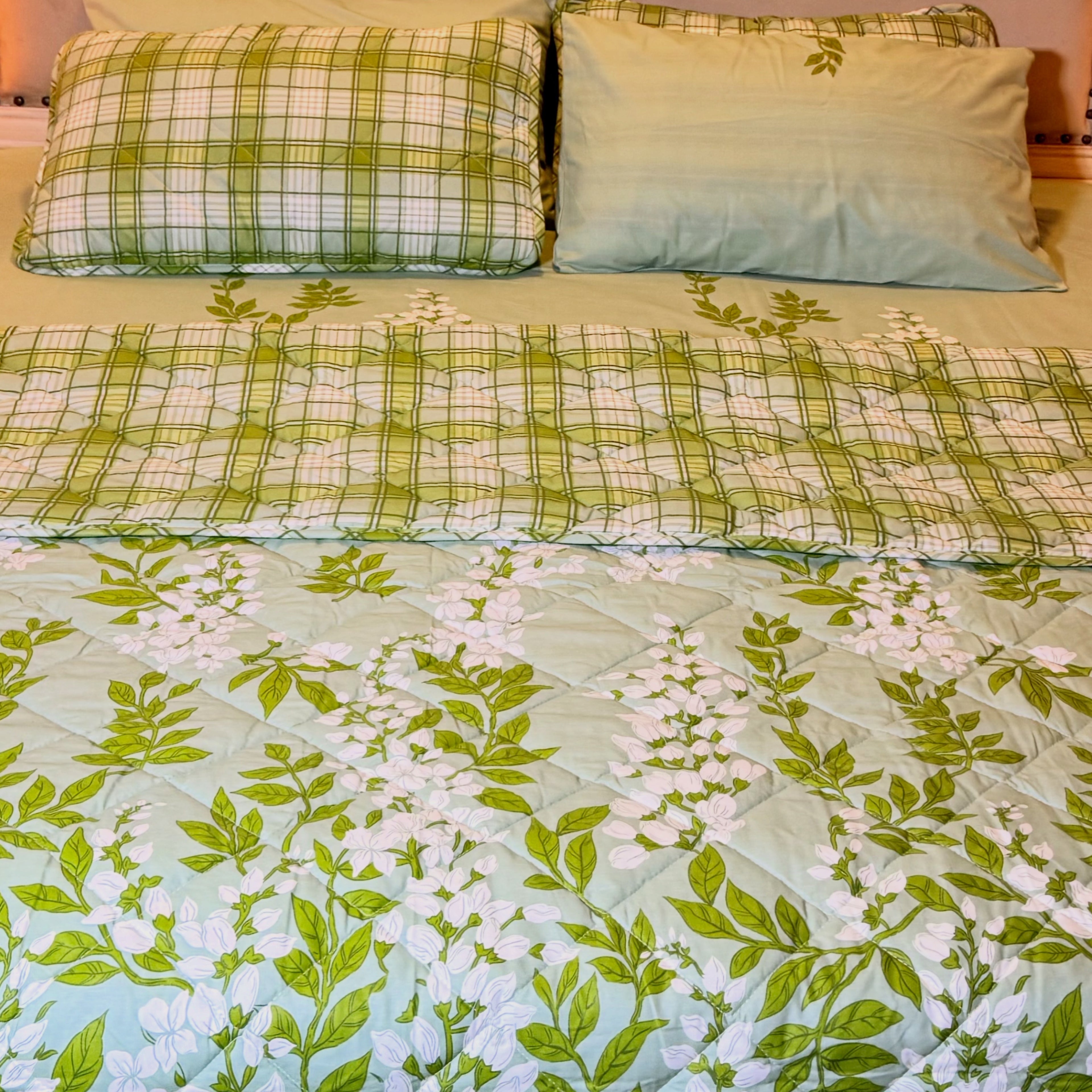 Minted Bloom-6 Piece Comforter Set