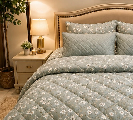Floral Bouquet - 6 Piece Comforter Set