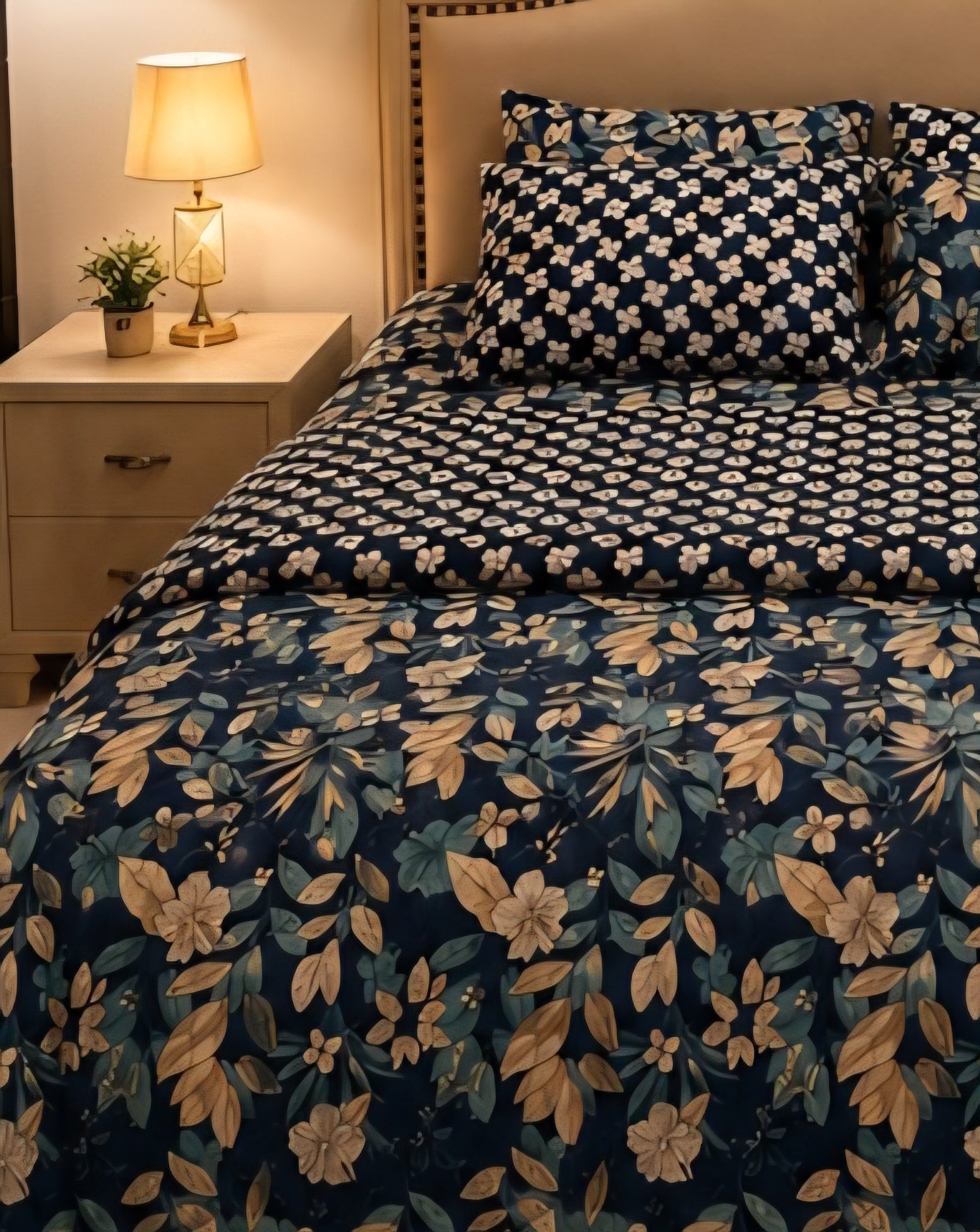 Bloom After Dark - 6 Piece Comforter Set
