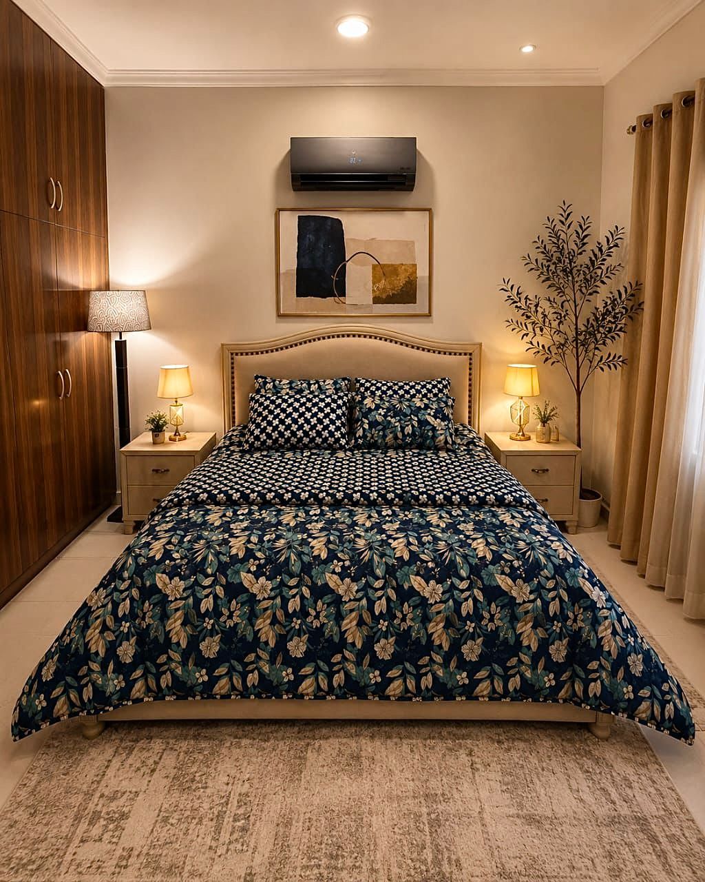 Bloom After Dark - 6 Piece Comforter Set