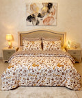 Caramel Flora-6 Piece Comforter Set