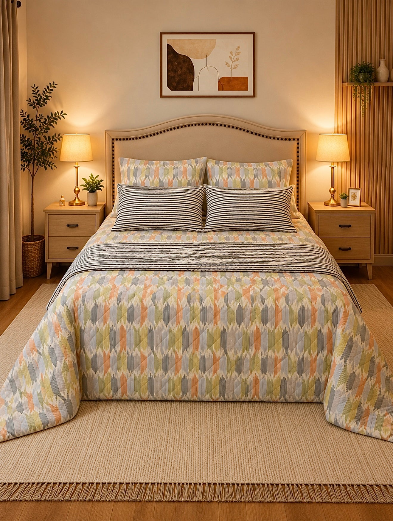 Vivid Weave - 6 Piece Comforter Set
